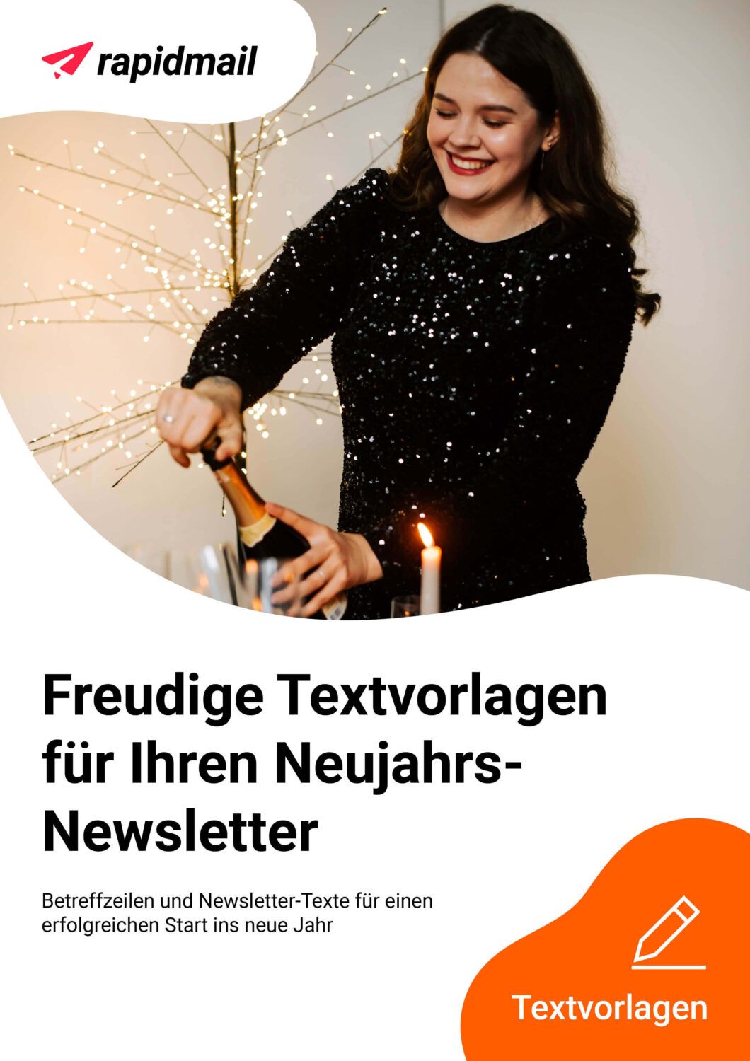 Coverbild der Textvorlagen für Neujahrs-Newsletter