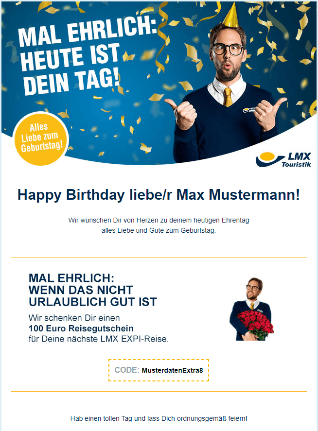 Beispiel Geburtstags E Mail