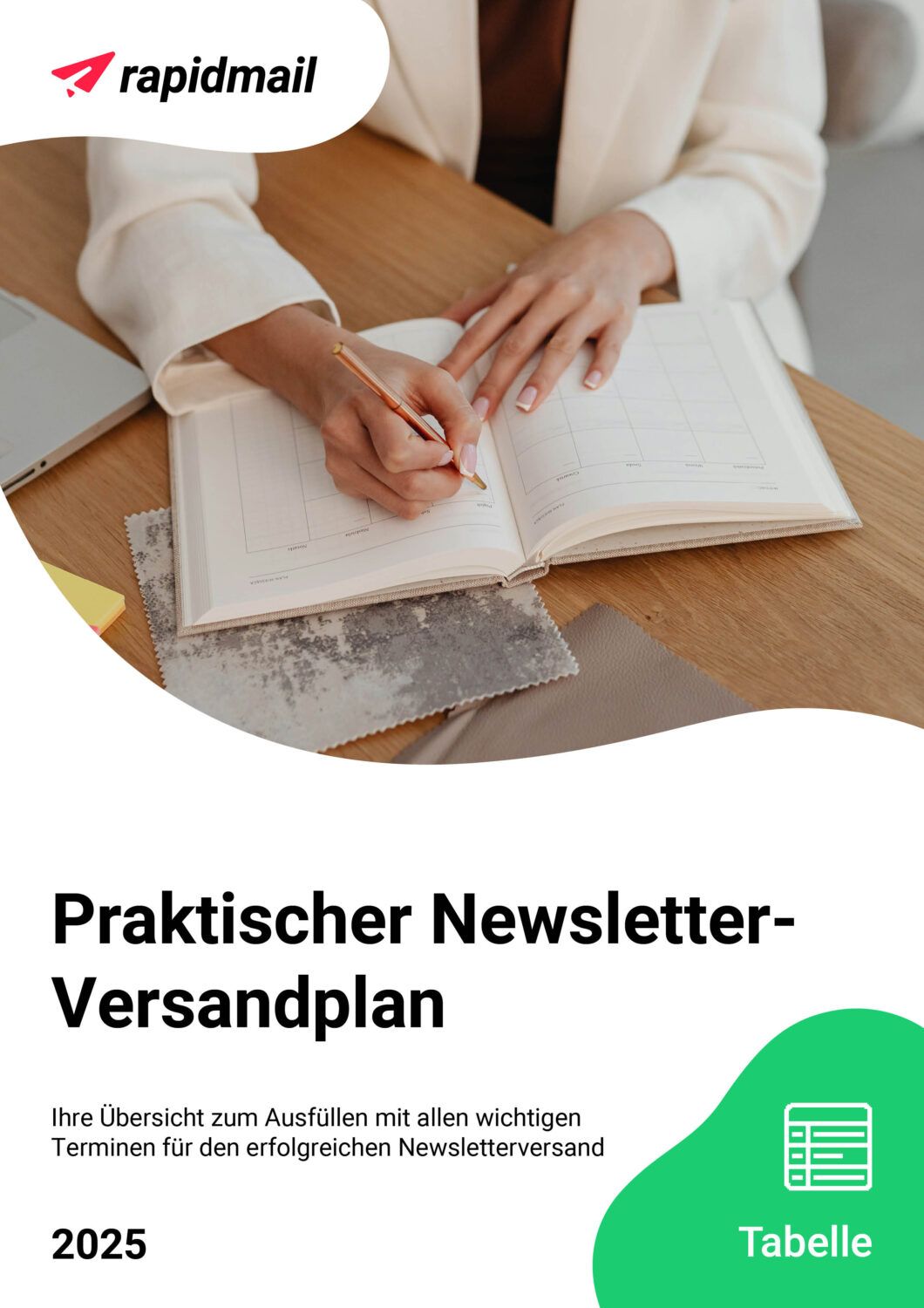 Newsletter-Plan für 2025 zum Downloaden