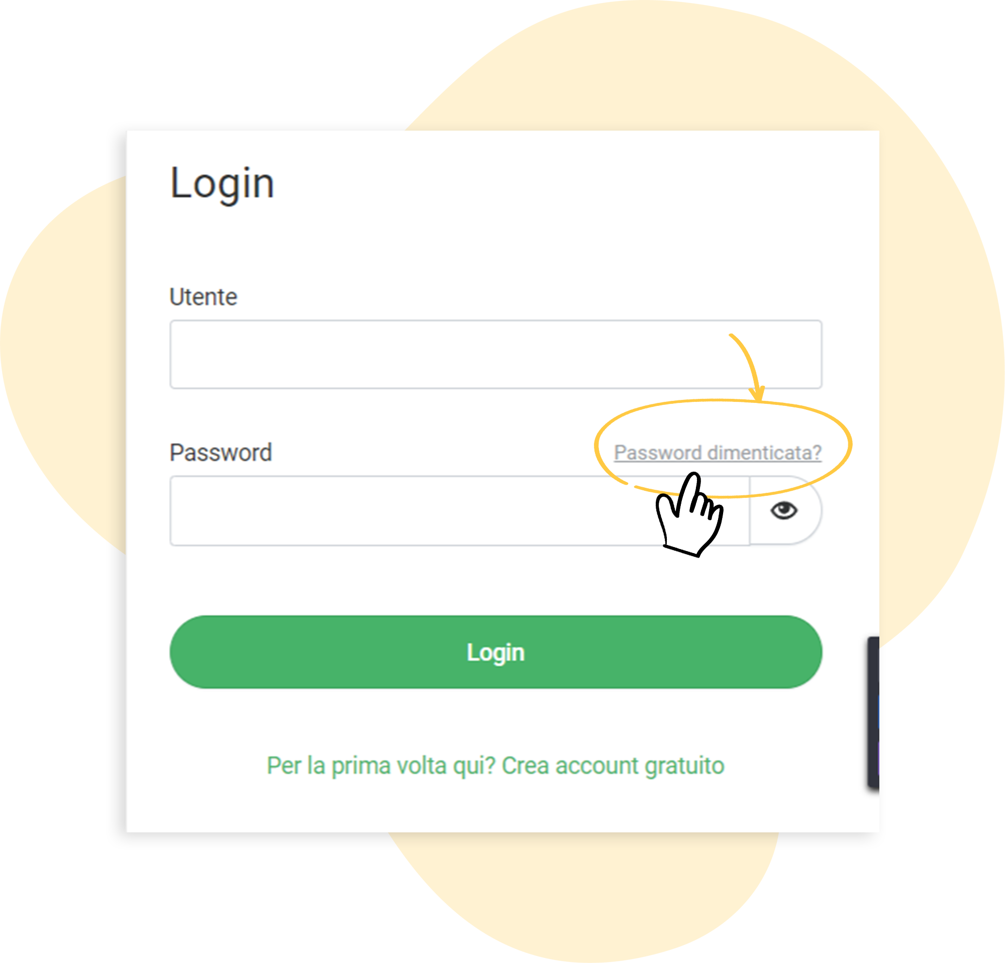 rapidmail Login - Hai dimenticato la password?